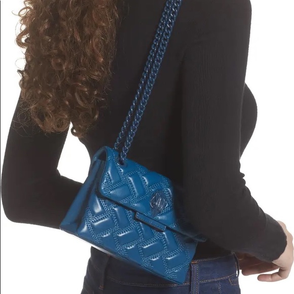 NWT KURT GEIGER LONDON Kensington Leather Mini Crossbody Bag - Picture 5 of 9